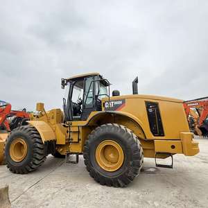 Cargadora de Ruedas Usada Caterpillar CAT966H Japonesa en Excelentes Condiciones, 17 Toneladas, Maquinaria de Construcción con Motor - Product Image 2
