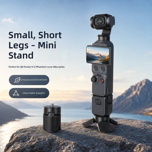 Tripod Mini Portabel untuk Meja dengan Sekrup 1/4 Inci untuk Kamera Aksi Insta360 X6, Aksesoris Siaran Langsung dan Pemotretan Luar Ruangan - Product Image 5