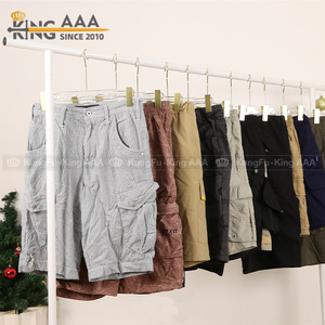Venta al por mayor de pantalones cortos de carga de los hombres de verano Casual pantalones con múltiples bolsillos con múltiples Baggy Uso al aire libre Ropa usada Pacas - Product Image 5
