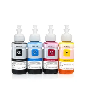 प्राकृतिक रंग 100ML या 70ML बोतल फिर से भरना स्याही फिर से भरना किट डाई स्याही 1 खरीदार के लिए Epson एल सीरियल प्रिंटर