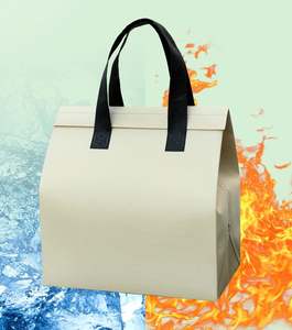 Bolsa Térmica Aislada Personalizada de PP No Tejido, Desechable y Reciclable, para Entrega de Alimentos, Sándwiches, Pan y Pasteles - Product Image 6