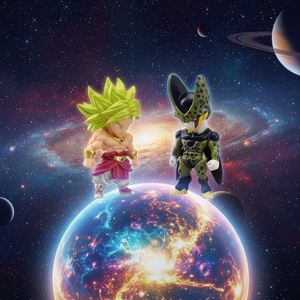 Nuevo Estilo, Venta Caliente, Juego de 6 Figuras de Acción Japonesas DBZZ Vegeta Majin Goku, Mini Figuras Decorativas - Product Image 5