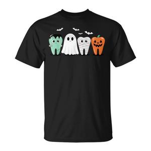 T-shirt mignon à thème dentaire pour Halloween, idéal pour les dentistes et les fêtes costumées - Product Image 1