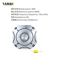 Usine nouveau design aigus tweeter haut-parleur haute puissance 600W Modification voiture Tweeter(TS-S23)