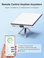 Batterie externe Starlink Mini 27500mAh Lithium-ion USB-C avec alimentation bidirectionnelle, écran LCD, application intelligente et prise universelle pour extérieur