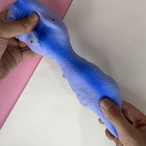 Juguetes Antiestrés Unisex al por Mayor, Divertidos Juguetes de Silicona con Forma de Dinosaurio y Animales, Juguetes para Apretar con Arena, Elásticos y con Características para Aliviar el Estrés - Product Image 2