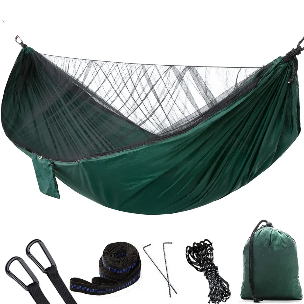 Hammock Portable Camping Hammock with Mosquito Net Tent and Rain Tarp