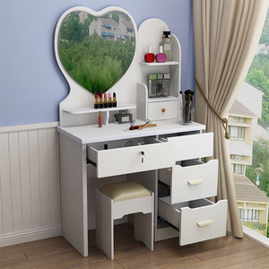 SZT-22 Comò Cassettiera Moderno Stile Scandinavo per Camera da Letto per Ragazza in Legno con Specchio e Armadietto - Product Image 5