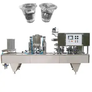 Hot Sale Cup Filling And Sealing Machine Automatic/ Water Cup Filling And Sealing Machine/ K Cup Filling Machine