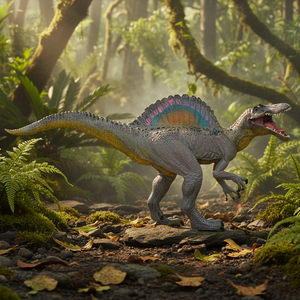 Ensemble de jouets de dinosaures réalistes de l'ère jurassique en gros, modèle de monde pour enfants, figurines de dinosaures en plastique, animaux, thème original, emballage d'origine - Product Image 4