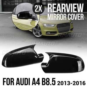 ฝาครอบกระจกมองข้างรถยนต์ 2 ชิ้น สำหรับ Audi A4 S4 B8 B8.5 8K FSI TFSI TDI 2013-2016 ฝาครอบกระจกมองหลังด้านข้าง อุปกรณ์ตกแต่งรถยนต์ - Product Image 1