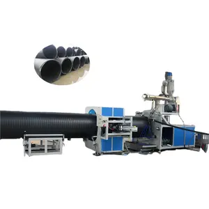 600-1200毫米直径高品质HDPE空心壁缠绕管/制管机/机器生产