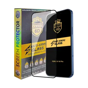 Esd Black Mobile Protect Flexibele Antistatische Premium 6d Gehard Glas Voor Iphone Schermbeschermer Samsung A23 A23 A34
