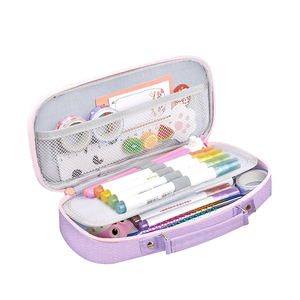 <span class=keywords><strong>Astuccio</strong></span> con Cerniera per Studenti, Design Personalizzato, Motivo Sirena Viola, Borsa per Cancelleria in Tessuto, <span class=keywords><strong>Astuccio</strong></span> Ecologico per Ragazze - Product Image 1