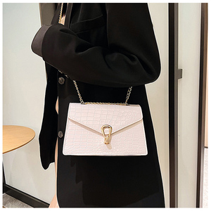 Crocodile Chain Women's <strong>Bag</strong> 2023 Spring New Trend Korean Version Single Shoulder Crossbody Women's <strong>Bag</strong> - Product Image 4