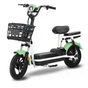 סין סיטונאי 14 אינץ' צמיג אופניים חשמליים 350w 48v שני גלגלים אופני עיר חשמליים