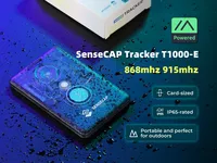 JQJ Sensecap T1000 E Meshtastic Development Board Tracker IP65 Sensor Gerak Penentuan Posisi Dalam & Luar Ruangan Model LR1110nRF52840