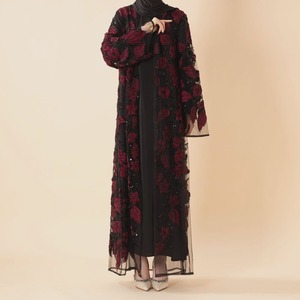 <span class=keywords><strong>Abaya</strong></span> Donna, Vestito Musulmano di Lusso Dubai, Abbigliamento Islamico, Abiti da Sera, Kaftan, <span class=keywords><strong>Abaya</strong></span> Modesta, Fornitore all'Ingrosso - Product Image 2