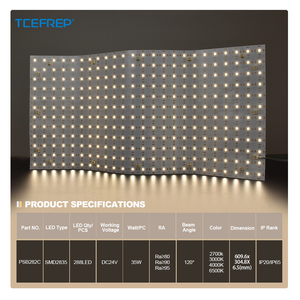 Ultra Thin 12in by 24in Single Color Flexible Cuttable High Density LED <b>Sheet</b> for Slim Signage Backlit Wall and Stretch Ceiling - Product Image 2