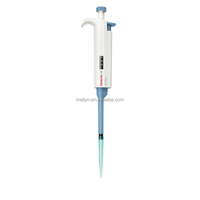 Pipette mécanique à volume réglable DLAB, monocanal, manuelle, autoclavable pour la manipulation de liquides en laboratoire