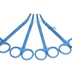 Tijeras para ojos de salida de fábrica, puntas romas curvas fuertes, tijeras de enucleación, instrumentos quirúrgicos - Product Image 6