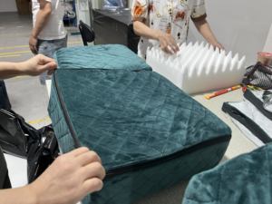 Kursi mobil anjing pereda kecemasan dudukan anjing obral OEM pabrik tempat duduk mobil anjing - Product Image 5