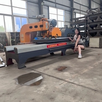 Machine de découpe de pierre à jet d'eau en granit et marbre, fabriquée en Chine par une usine professionnelle