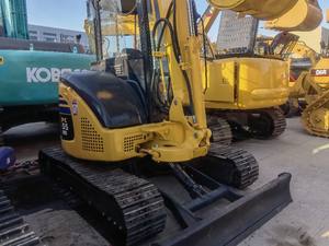 Excavatrice PC55MR-3 de chenille de KOMATSU de seconde main originale du Japon mini KOMATSU PC55MR-3 bas utilisé d'excavatrice - Product Image 5