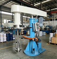 Homogeneizador Emulsionante de Alto Cizallamiento con Estator y Rotor Personalizados de Acero Inoxidable SS304/316, con Elevación Hidráulica y Certificación CE, para Pintura, Cosméticos y Cremas