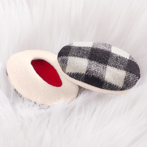 Новые флисовые однотонные теплые наушники без повязки для волос - Product Image 5