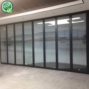 High Quality Folding Door Exterior Portable Soundproof Balcony Glass Aluminum Bi Fold Door - Product Image 4