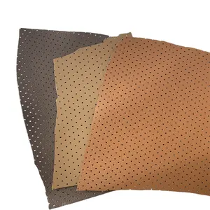 Tear Resistant Faux Synthetic PU Microfiber Leather Factory Stocklot For Shoes Bag Auto And Upholstery Leather