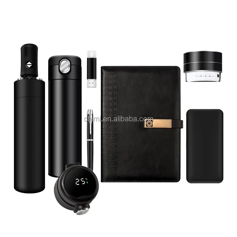 NOMOQ 2021 best luxury corporate business gifts A5 notebook 316vacuum flask pen speaker usb business gift set luxury custom logo