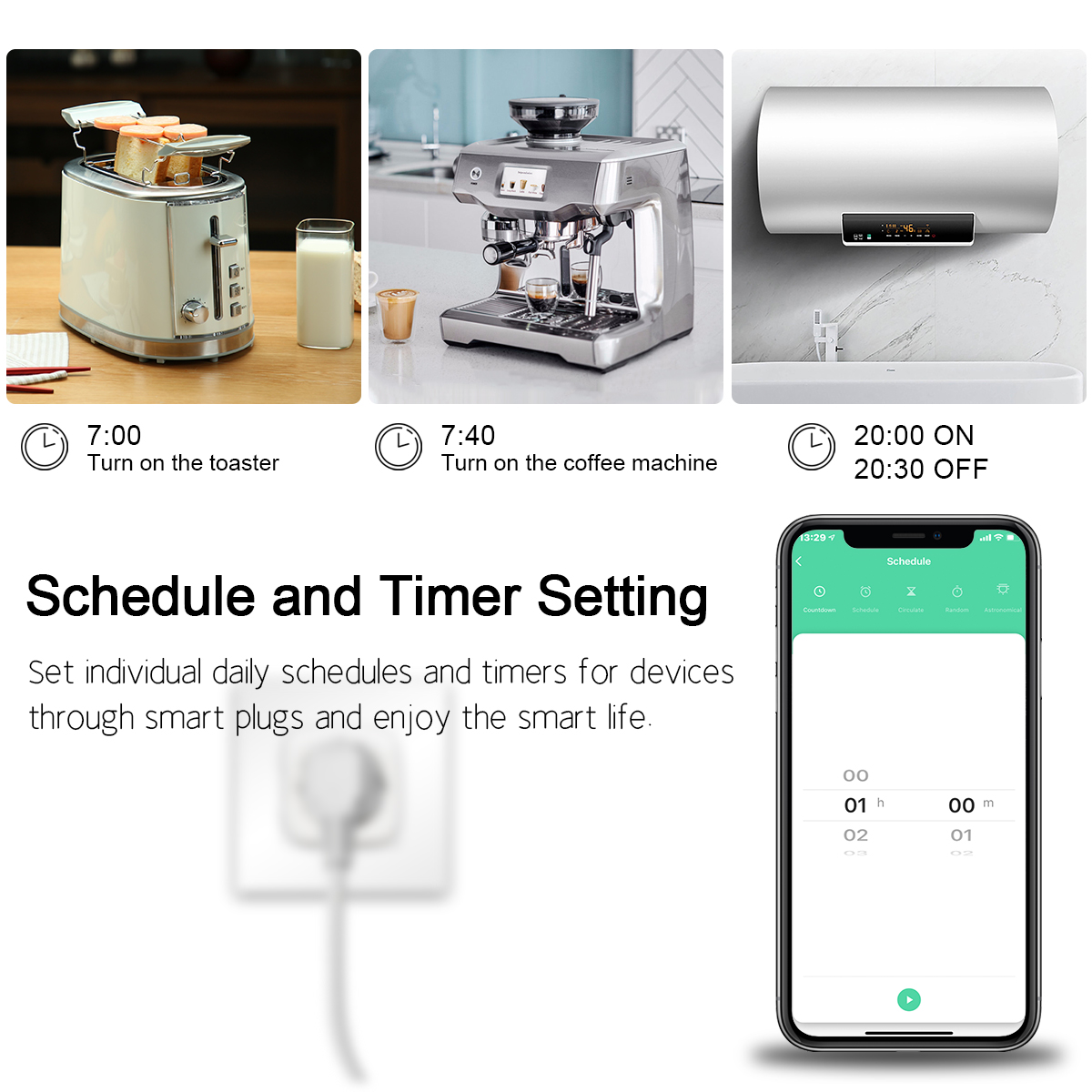 tuya wifi dual plug eu