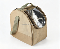 Harga Pabrik Terlaris Tas Kanvas Tahan Lama Portabel dengan Jendela Transparan untuk Teko Teh, Tas Organizer Outdoor