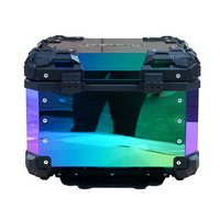 Coffre de moto 45L ChromaUniversal Top Case Tail Box Maleta Maletero para Moto Tail Box