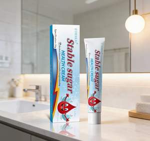 Crème de Santé Stable au Sucre, Extrait Herbal, Formulation Scientifique, 20g, Usage Externe pour le Soin du Glucose Sanguin Corporel - Product Image 5