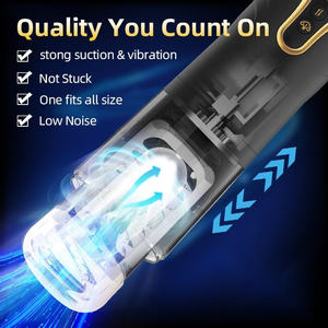 เครื่องนวดกระตุ้นอวัยวะเพศชายแบบอัตโนมัติเครื่องนวดกระตุ้นช่องคลอดแบบสมจริงสำหรับผู้ชายเซ็กซ์ทอย - Product Image 3