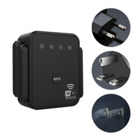 Meiweisi Extensor de Rango WiFi Inalámbrico de 1200Mbps, Amplificador de Señal, Repetidor de Internet de Largo Alcance, Red 2.4G 5G, 4x2.0dbi