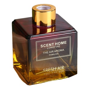 Botella <span class=keywords><strong>de</strong></span> vidrio <span class=keywords><strong>de</strong></span> aromaterapia sin <span class=keywords><strong>fuego</strong></span>, botella <span class=keywords><strong>de</strong></span> cristal con forma <span class=keywords><strong>de</strong></span> circonita, Perfume, aceite esencial, espray, color bronce, emp, fabricante al por mayor - Product Image 1