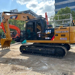 Excavadora de cadenas Caterpillar 323D2L usada, excavadora hidráulica de 23 toneladas para construcción y minería - Product Image 2