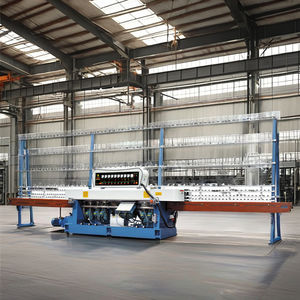 Máquina Biseladora de Vidrio de 9 Ejes, Equipo de Procesamiento de Aislamiento Térmico con Construcción de Aluminio y Potencia de 19KW - Product Image 4