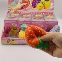 Grand jouet anti-stress en TPR, doux et compressible, amusant et créatif, en forme de boule, boîte surprise, unisexe, pour tous les âges, drôle, doré
