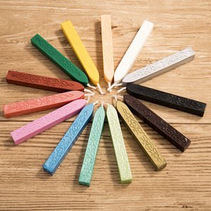 Barras de Cera para Sellar con Mechas para Sobres, <span class=keywords><strong>Sello</strong></span> de Cera Vintage Retro - Product Image 5