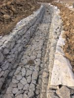Géotextile non tissé à haute perméabilité pour drainage souterrain
