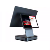 Nouveau terminal de point de vente tout-en-un avec écran tactile de 15,6 pouces, système Win10, caisse enregistreuse, point de vente pour les magasins de détail et les dépanneurs
