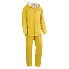 Giacche - 804RHYEL M Danubio - Colore: Giallo - Giacca con cappuccio esterno fisso. Chiusura frontale con cerniera e bottoni - Product Image 2