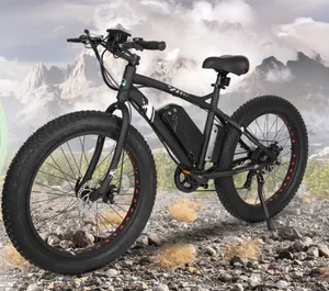 2020 מכירה לוהטת 36v 48v 500w 750w offroad שומן צמיג אופני הרים חשמליים ebike עם מחיר נמוך