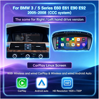8,8 pouces, compatible avec BMW Série 3 et 5, LINUX Carplay E60 E61 E90 E92 CCC CIC