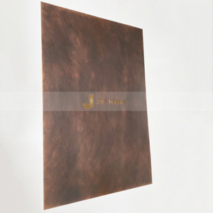 Placa Decorativa Vintage de Acero Inoxidable EX895 (Acabado Estándar JIS No. 4) para Corte/Doblado/Soldadura de Paredes Interiores Comerciales - Product Image 5